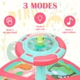 thumbnail image 4 of Wdmiya Pink Dinosaur Sit and Spin Toys for Toddlers 1-4, 360° Spinning Seat Activity Toy with Light and Music, Christmas Birthday Gifts for boys and girls, Kids Twister Toy, 4 of 6