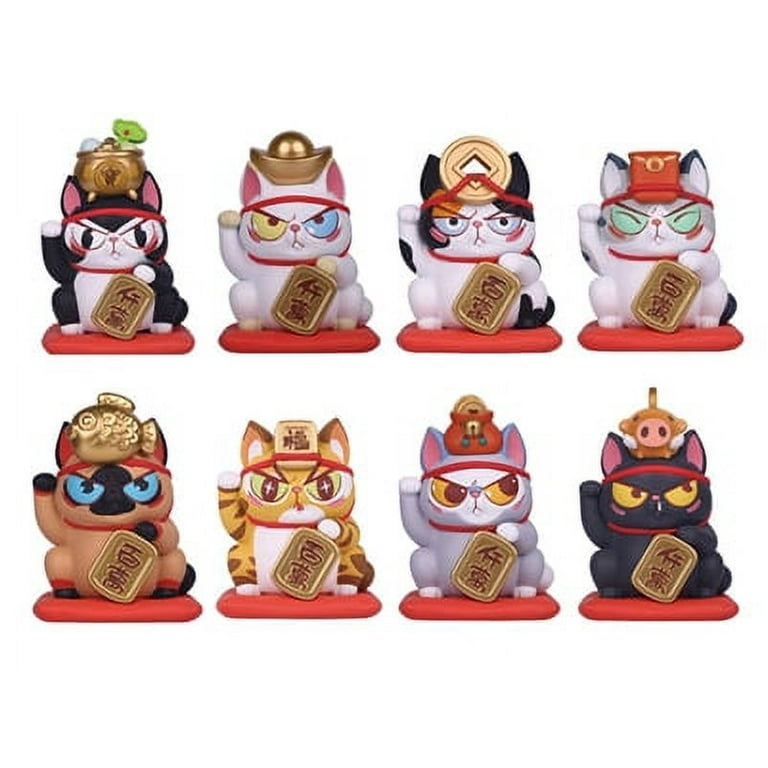 52Toys Food on Head Lucky Fortune Series Vinyl Figure - Cat with