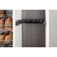 thumbnail image 5 of Hardware Resources Ppr-3014 30" Wide 16 Hook Pull Out Pants Hanger Rack - Nickel, 5 of 7