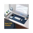 thumbnail image 3 of Leather PU Desk Pad Protector,Lightweight Table Mat,Mouse Pad,Office Desk Mat, Non-Slip PU Leather Desk Blotter,Larg Gaming Pad,Laptop Desk Pad,Waterp, 3 of 5