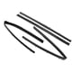 thumbnail image 3 of 4 piezas de embellecedor de burlete de puerta inferior, sello de burlete, F81Z-2520758, de tripulación de goma para F250 F350 pieza de, 3 of 8