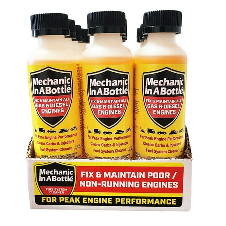 Mechanic In A Bottle Gas & Diesel Formula 4 oz - Case of 12