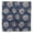 Dark Navy Blue, variant on Bimba Green Rose Floral Printed Pure Silk Scarf Neck Wrap Summer Hair Bandanas For Women 40 x 40 Inches