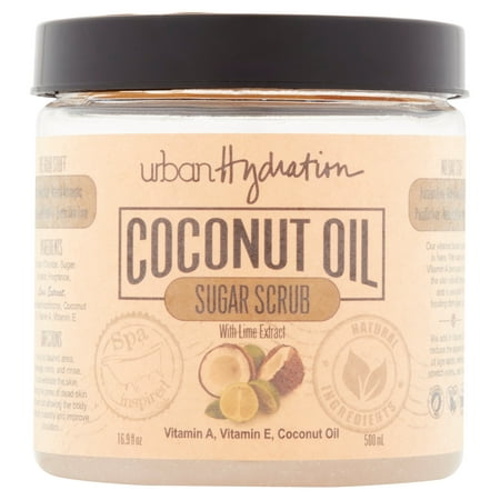 Urban Hydration Coconut Oil Sugar Scrub with Lime Extract, 16.9 fl (Best Oil To Use For Sugar Scrub)