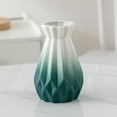 thumbnail image 5 of SSZMDLB under $5 Ceramic Vase, Frosted Vertical Striped Design, Modern Living Room Decor, Hydroponic Flower Vase, Tabletop Centerpiece for Home, Office, Shelf, Mantel, Gift Idea, 5 of 6