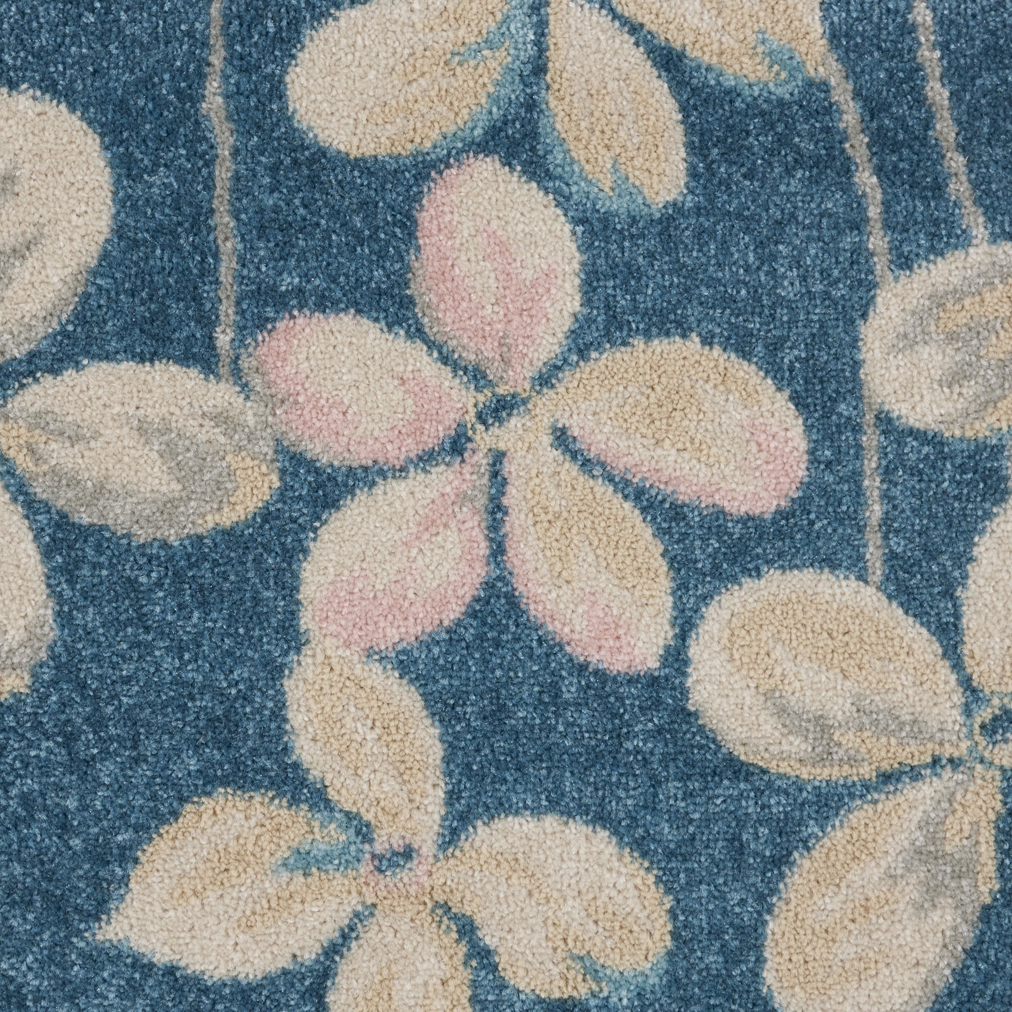 Desert Fields Traditional Persian Turquoise 8'10" x 11'10" Area Rug, (9' x 12')