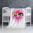 thumbnail image 7 of The Powerpuff Girls Anti-Pilling Flannel 32"X48" Super Soft Plush Air Condition Quilt Fluffy Warm Cozy Decorative Blankets, 7 of 7