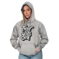 thumbnail image 3 of Treat Yo Self Funny Parks Rec Quote Hoodie Sweatshirt Women Brisco Brands L, 3 of 6