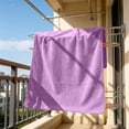 thumbnail image 4 of CICRKHB Superfine Fiber Shower Towel, Large 35X75 Cm Quick Drying Bath Towel, Highly Absorbent for Adults, Hotel Use, 1 Piece Purple, 4 of 5