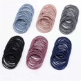 thumbnail image 4 of 100 Anneaux Élastiques pour Cheveux, Doux, Ne les Endommage Pas, Réutilisables, Adaptés aux Filles et aux Femmes, Corde Tissée, 4 of 6