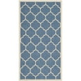 thumbnail image 4 of Safavieh Courtyard Alyssa Geometric Indoor/Outdoor Runner Rug, 2'3" x 8', Blue/Beige, 4 of 10