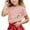 Pink, variant on Toddler Girls Tshirts Casual Short Sleeved Alphabet Printed Crewneck Girls' Tops, Tees & Blouses Size 4-5T,Black