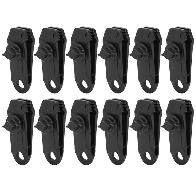 Tent Clip, Black Nylon Portable Canopy Clamp, For Tents Outdoor