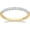 Yellow, variant on La Joya 1/4 CT TW Lab Grown Diamond Rings for Women | Real 10K White Gold Diamond Band | Size 4.5