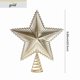 thumbnail image 2 of Decoración De La Estrella Principal Estrella de Navidad de metal para la punta del árbol, 22,5 cm (8,85"), color dorado, 1 unidad Rkxzt, 2 of 9