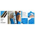 thumbnail image 3 of Charmo Women's Scoop Neck Shapewear Bodysuit Tummy Control Body Shaper Ribbed Jumpsuits, 3 of 7