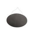 thumbnail image 4 of Pequeñas pizarras colgantes Letreros Tablero trasero lindo Letreros de comida Mini pizarras Letreros Tablero de mensajes Letreros para decoraciones de Oval BLESIY Pizarra de doble cara, 4 of 8