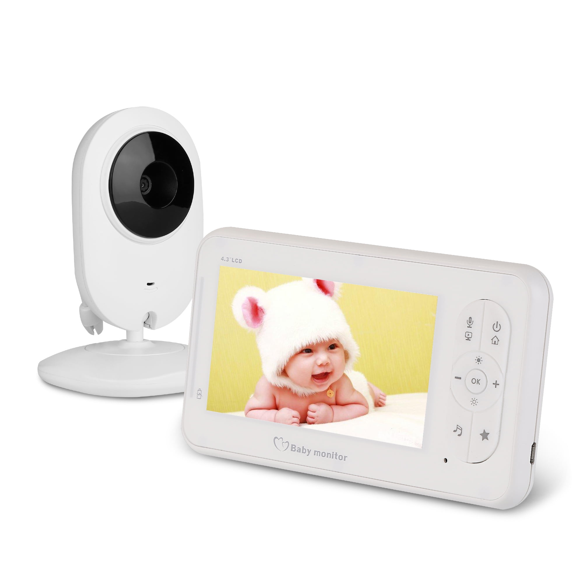 IMAGE Baby Monitor with Digital Camera Digital 2.4Ghz Wireless Video