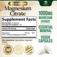 thumbnail image 2 of Magnesium Citrate 1000mg - High Absorption Magnesium Supplement Supports Muscle, Bone, Nerve & Heart Health - Extra Strength Magnesio Complex Pills - Non-GMO, Premium Energy Formula - 240 Capsules, 2 of 11