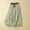 Green, variant on Qepwscx Women's Maxi Skirt Elegant Wrap High Waisted Ruched Fishtail Dressy Casual Skirts Slit Formal Dress Cocktail Party Wedding Skirt Beige XXL