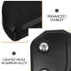 thumbnail image 3 of HAMPPLIES Ampliadora Para Soporte Lateral De Motocicleta En Aluminio Negro Para Mayor Seguridad Estacionada, 3 of 7