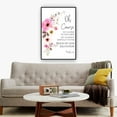 thumbnail image 5 of Psalm 951 with Pink Flower Printable Artoh Come Us Sing Print Christmas Bible Verse Wall Art Room Decorative Poster Landscape Painting Decoration, 5 of 6