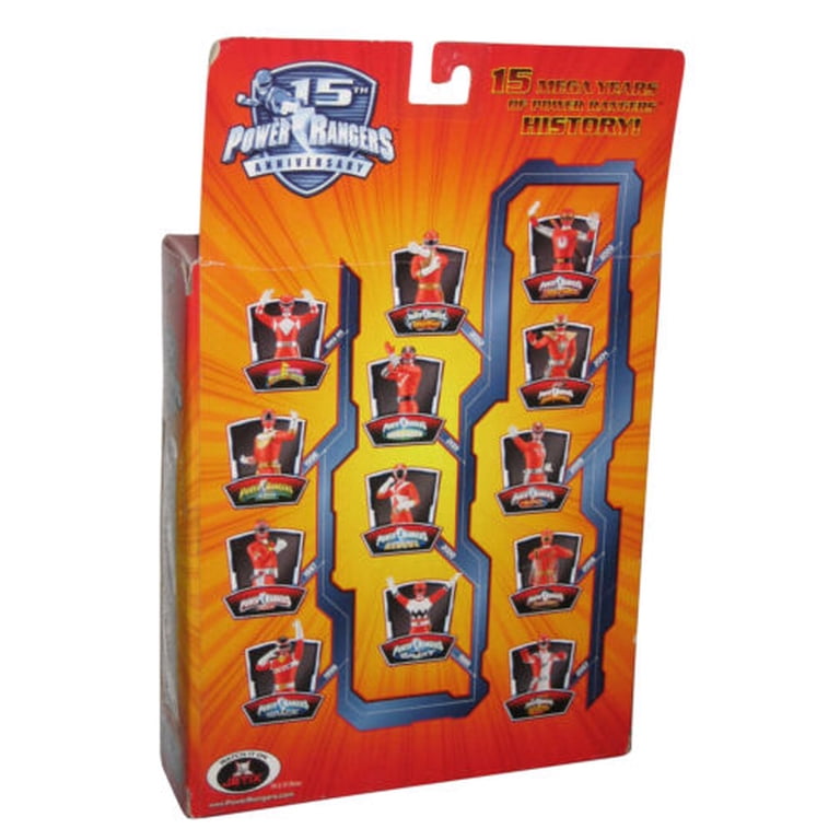 Power Rangers 15th Anniversary Zeo Red Ranger (2007) Bandai Figure
