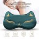 thumbnail image 2 of Antifaz para dormir de seda XCF ligero y ajustable gato verde, 2 of 4