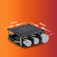 thumbnail image 3 of Placa amplificadora de potencia XY-T50L 2x50W HIFI estéreo compatible con Bluetooth Amp, 3 of 8