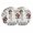 Brown Ivory, variant on Sweet Home Round 15 Inch Placemats Set of 8, Western Stars Bird Houses Farmhouse Retro HeatResistant Non Slip Place Mats for Dining Table, Wipeable Braided Kitchen Table Mats for Housewarming