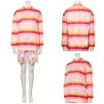 thumbnail image 4 of Disfraz de Cosplay de Enid Sinclair para niñas, camisa, falda, traje de carnaval de Halloween para mujer, mochila rosa, 4 of 5