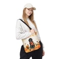 thumbnail image 2 of Happy Thanksgiving Newfoundland with Turkey Pumpkins Autumn Vibes All Over Print 3D Canvas Tote Bag Newfie Dog Lover Gifts Reusable Handbag - 12018, 2 of 5