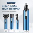 thumbnail image 2 of 4-in-1 Design Electric Nose Hair Trimmer Facial Trimming Multi-function Mini Shaver Portable Usb Rechargeable Easy To Use Nose Hair Trimmer Personal Care, 2 of 8