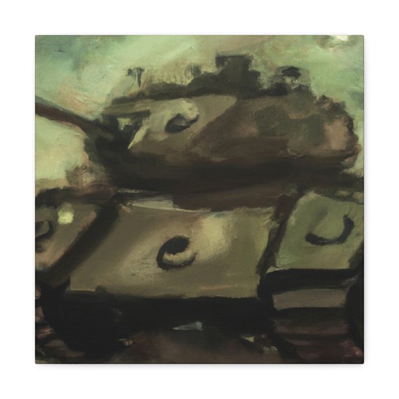 Turret In Turmoil - Canvas