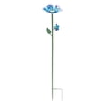 thumbnail image 2 of Metal Flower Bird Feeder Stake,Decorative Bird Feeder for Outdoor Garden,Weatherproof Metal Flower Tray Feeder,Easy Install Ground Stake,Attract Wild Birds,Yard Ornament, 2 of 5