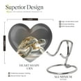 thumbnail image 2 of SUBSH Mini Turtle Urn - Heart Shaped Urn - Adult Urns for Human Ashes Women - Urn for Ashes for Women - Urn for Ashes Adult Male - (Size - 3 inch Pack of 4), 2 of 2