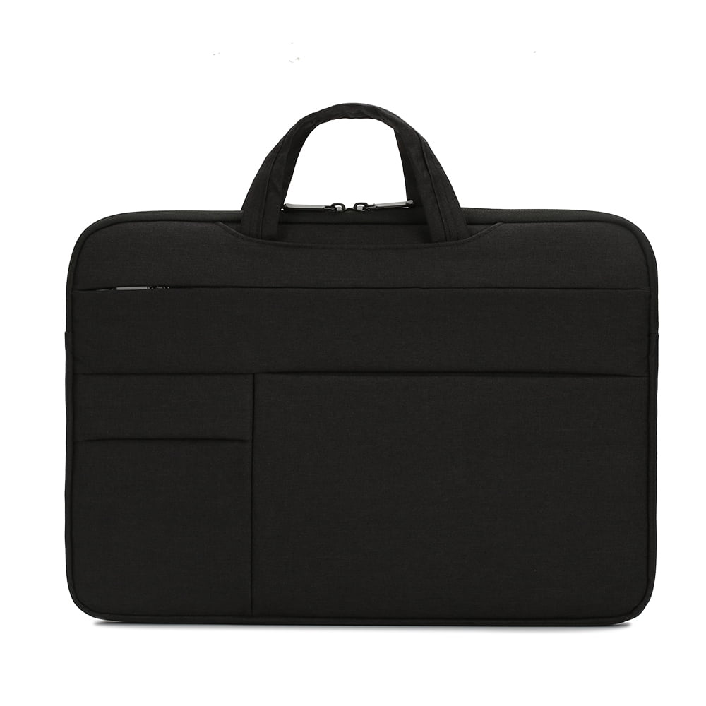 Yeacher Portable Laptop Bag 13.3 inch Laptop Case Waterproof Nylon Laptop Bag Briefcase Leisure Business Handbag Black