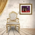 thumbnail image 3 of Matla, Jennifer 32x26 Gold Ornate Wood Framed with Double Matting Museum Art Print Titled - Leopard Handbag IV, 3 of 4