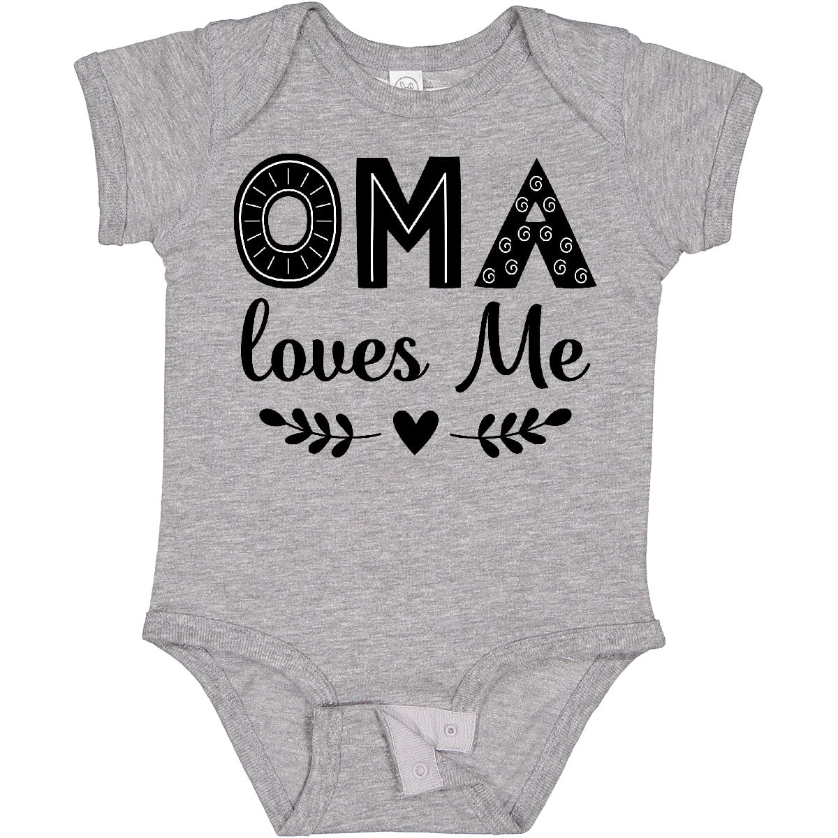 Inktastic Oma Baby Clothes Girls Baby Bodysuit