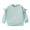 1#Mint Green, variant on Kiijoy Girls Solid Sweatshirt Ruffle Long Sleeve Pullover Top, Sizes 18-24M