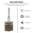 thumbnail image 3 of Electric Wire Brush Wheel for Drill Grinder Accessories Metal Wheels Steel, 3 of 6