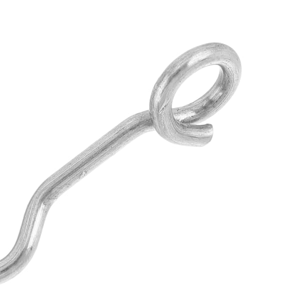 OUNONA 100pcs Stainless Steel S Hooks for Kitchen, Bathroom, Garden, Closet, Car - Heavy Duty Multi-Purpose Hanging Hooks for Organization