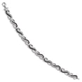 thumbnail image 2 of Auriga 925 Sterling Silver White Diamond Bracelet 7.5 inch for Women, 2 of 6