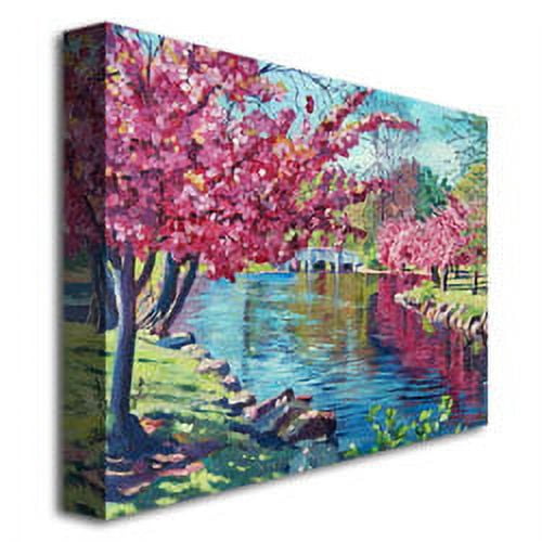 Trademark Art "Spring Soliloquy" Canvas Wall Art by David Lloyd Glover