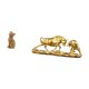 thumbnail image 5 of Figura de escritorio,Estatua de gato,linda decoración para estante o escritorio,Estatua de escritorio,Estatua decorativa de figura de lucha de toro y oso,Colección de esculturas de, 5 of 8