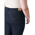 thumbnail image 5 of Levi Strauss Signature Women's and Women's Plus Mid Rise Slimming Bootcut Jeans, 29.5", 31.5” and 33.5” Inseams, Sizes 2-28, 5 of 6