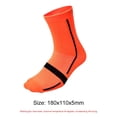 thumbnail image 2 of Btafrte Al Aire Libre Calcetines Transpirables Mujeres Hombres Ciclismo Calcetines para Correr (naranja), 2 of 7