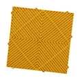 thumbnail image 2 of DOLITY Floor Tile Drain Tile Hot Tub Walkway RV Workbench Interlocking Drainage Mat Yellow, 2 of 9
