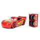 thumbnail image 1 of Jada Toys Disney Pixar Cars 3 Lightning Mcqueen Coche Fundido a presi&oacute;n con Estante para neum&aacute;ticos (99751) Jada Toys NA, 1 of 7