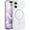 Clear Glitter, variant on Magnetic for iPhone 17 Pro Max Case, Clear Crystal Glitter Bling 17 Pro Max Phone Case [Compatible with MagSafe], Shockproof Sparkly Cute Women Girl Cover for iPhone 17 Pro Max, Cosmic Orange